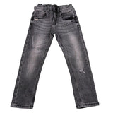 Diesel Jeans Tinta Unita con Girovita Regolabile per Bambino 1231PD00053 NERO DIESEL 