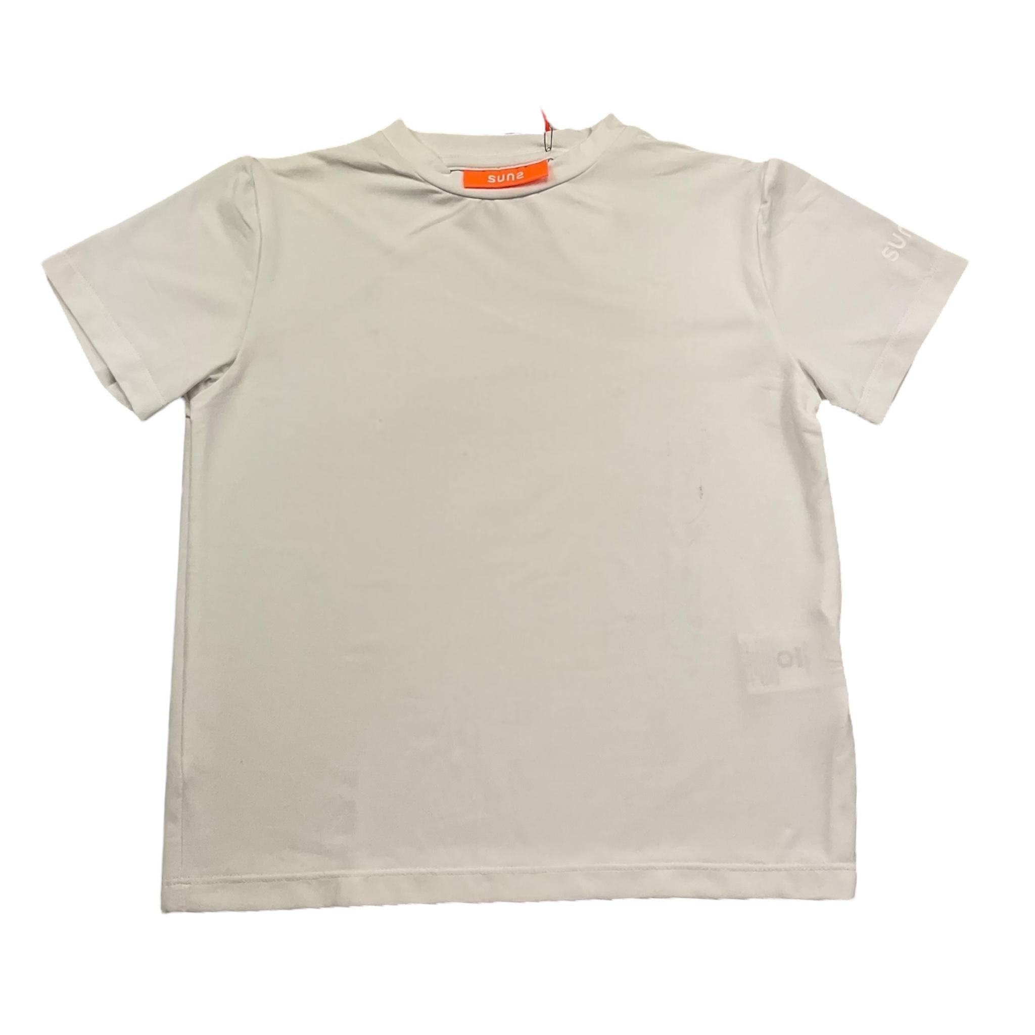 Suns  T-Shirt Girocollo Tinta Unita per Bambino TSS0130U BIANCO SUNS 