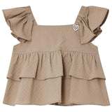 Liu Jo Top Giromanica Tinta Unita per Bambina KA5140 BEIGE LIU JO 