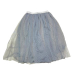 CAFFE' D'ORZO gonna tinta unita con tulle Grigio per Bambina ZV7A14 GRIGIO CAFFE' D'ORZO 