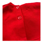 Y-CLU mantella tinta unita con cappuccio Rosso per Neonata YN20719 ROSSO Y-CLU 