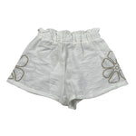 M+E' Short tinta unita Cn Elastic In Vita Bianco per Neonata UE1698N BIANCO M+E' 