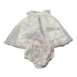 La Stupenderia Abito Giromanica Tinta Unita con Culotte per Neonata CBAB56 ROSA LA STUPENDERIA 