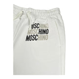 Moschino Pantalone Tuta Tinta Unita con Logo per Bambino HMP07C BIANCO MOSCHINO 