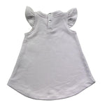 Trussardi Abito Giromanica Tinta Unita con Logo per Neonata TIP26021VE ROSA TRUSSARDI 