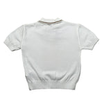 Le Bebe Polo Mezza Manica Tinta Unita per Neonato LBB4950 BIANCO LE BEBE 