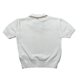 Le Bebe Polo Mezza Manica Tinta Unita per Neonato LBB4950 BIANCO LE BEBE 