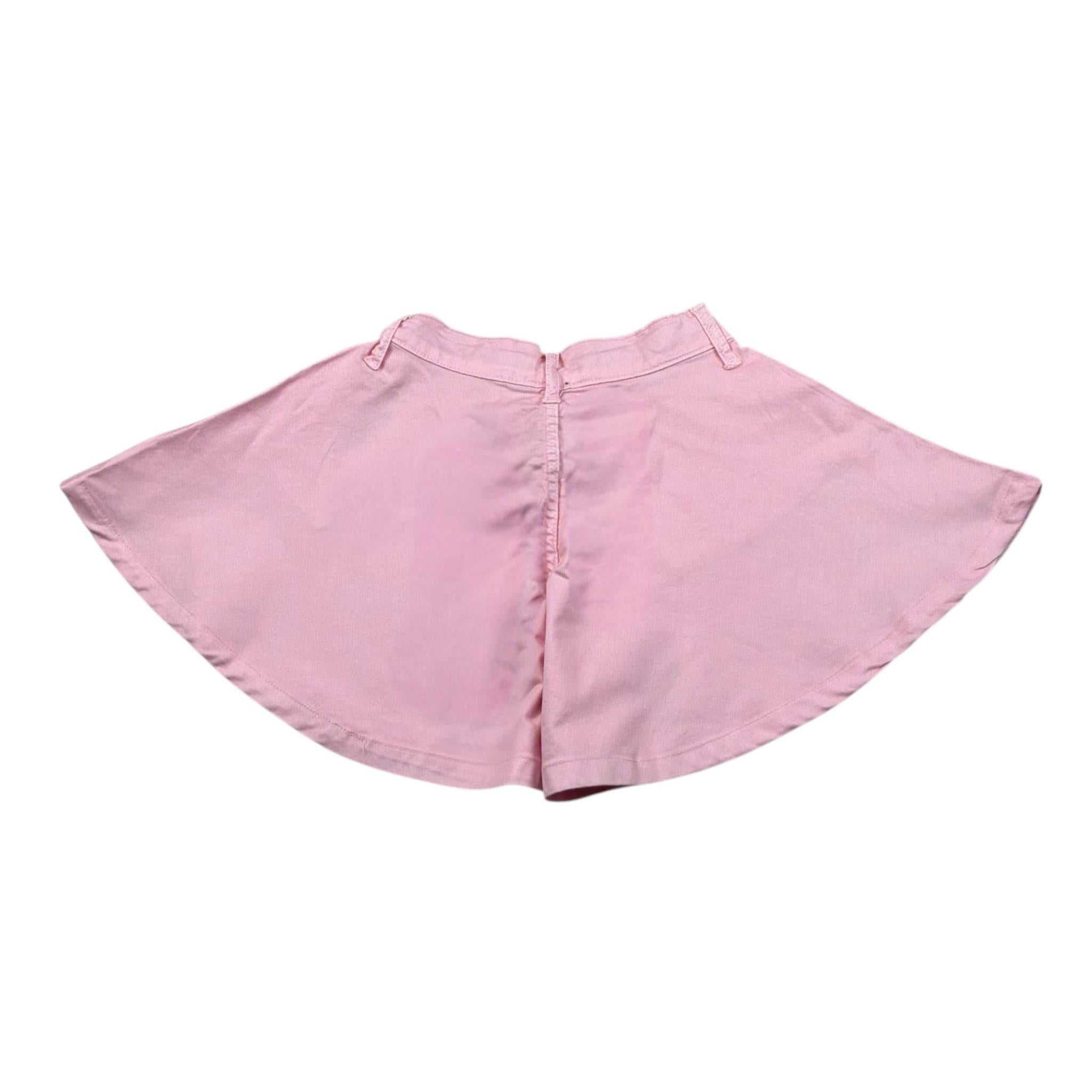Fun & Fun Short Tinta Unita con Girovita Regolabile per Bambina FNBSO16936 ROSA FUN & FUN 