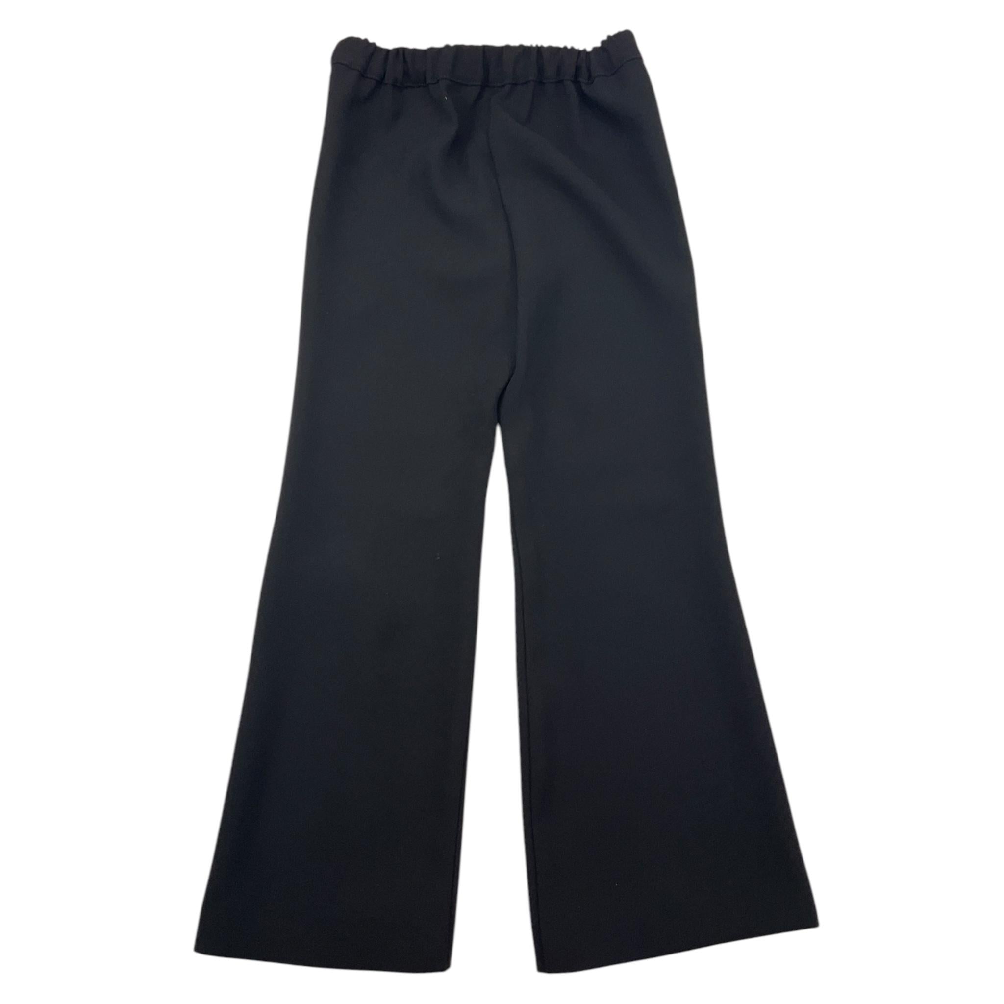 ELISABETTA FRANCHI pantalone tinta unita modello palazzo Nero per Bambina EGPA074 NERO ELISABETTA FRANCHI 