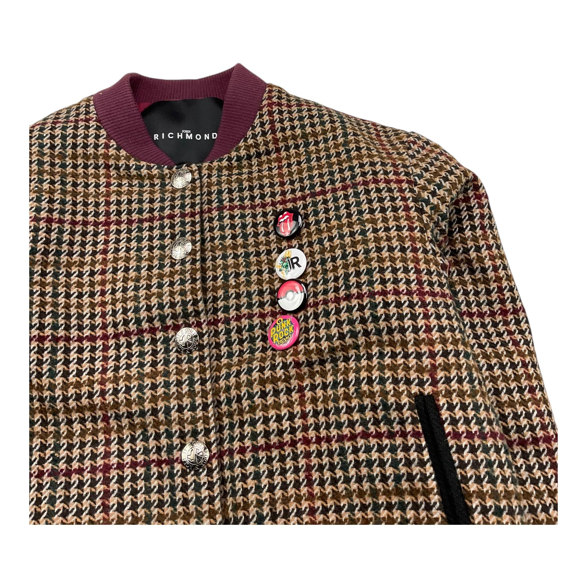 JOHN RICHMOND giubbino stampa fantasia cn bottoni Multicolor per Bambina RBA25110GB MULTICOLOR JOHN RICHMOND 