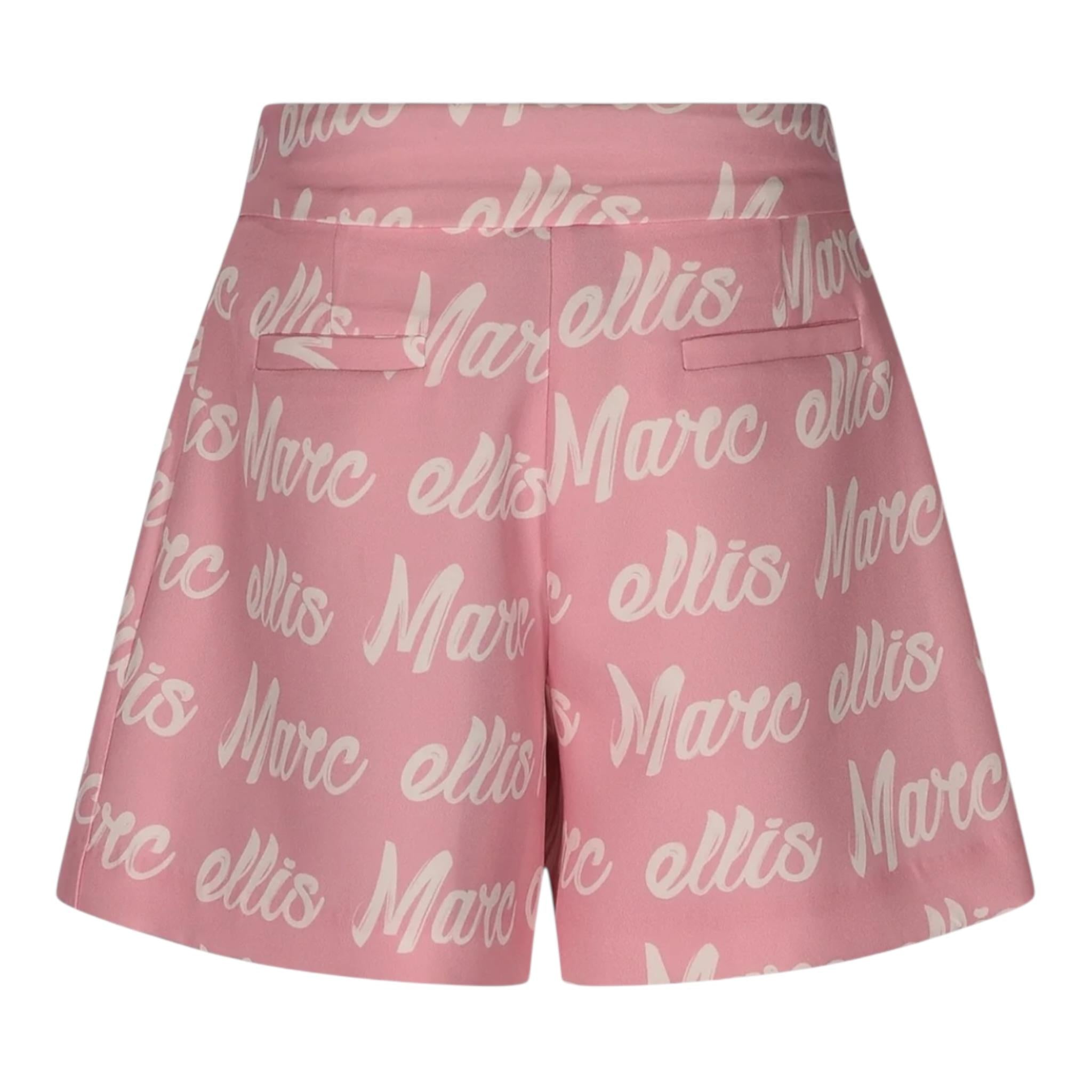 Marc Ellis Short tinta unita con Logo Rosa per Bambina JMJSO01160 ROSA MARC ELLIS 
