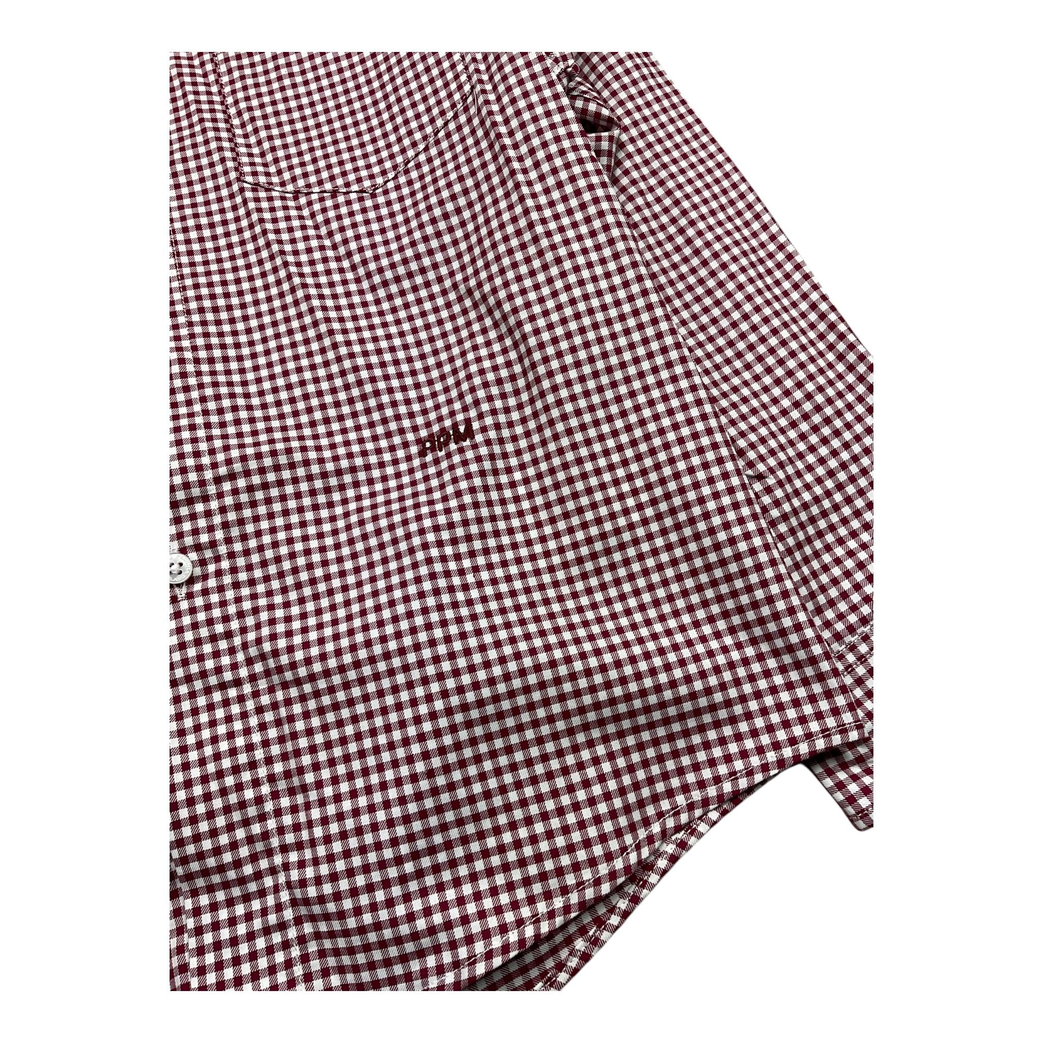 PAOLO PECORA camicia tinta unita con fantasia quadri Bianco per Bambino PP4106 BIANCO PAOLO PECORA 