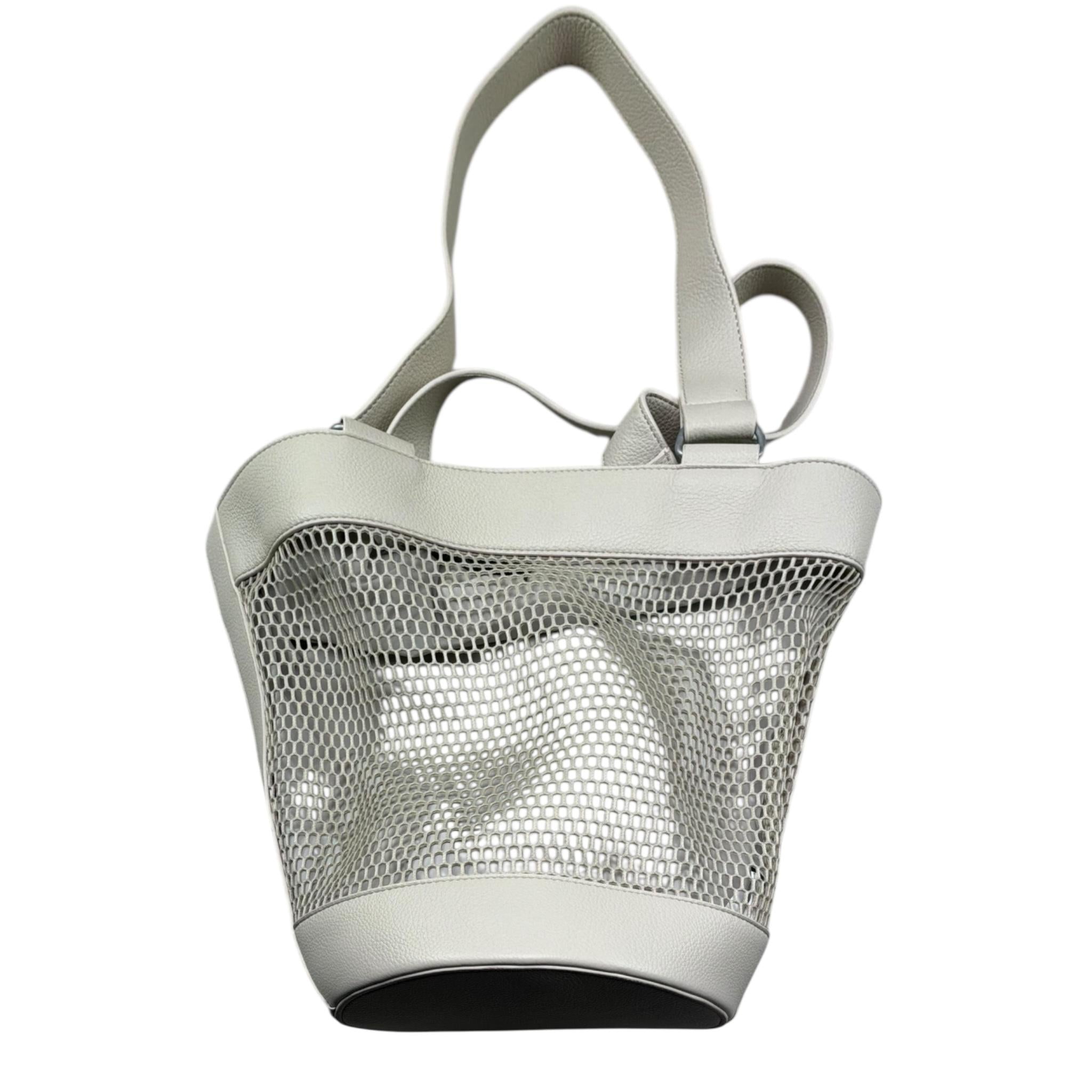 K-Way Borsa Tinta Unita Traforata per Bambina K7137LW SABBIA K-WAY 