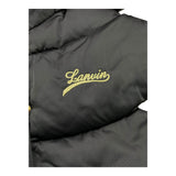 LANVIN giubbino tinta unita modello smanicato con cappuccio Nero per Bambina N16017 NERO LANVIN 