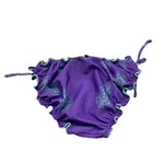 F**K Costume Mutandina Tinta Unita per Bambina FJ25B4A14BBX63 VIOLA F**K 