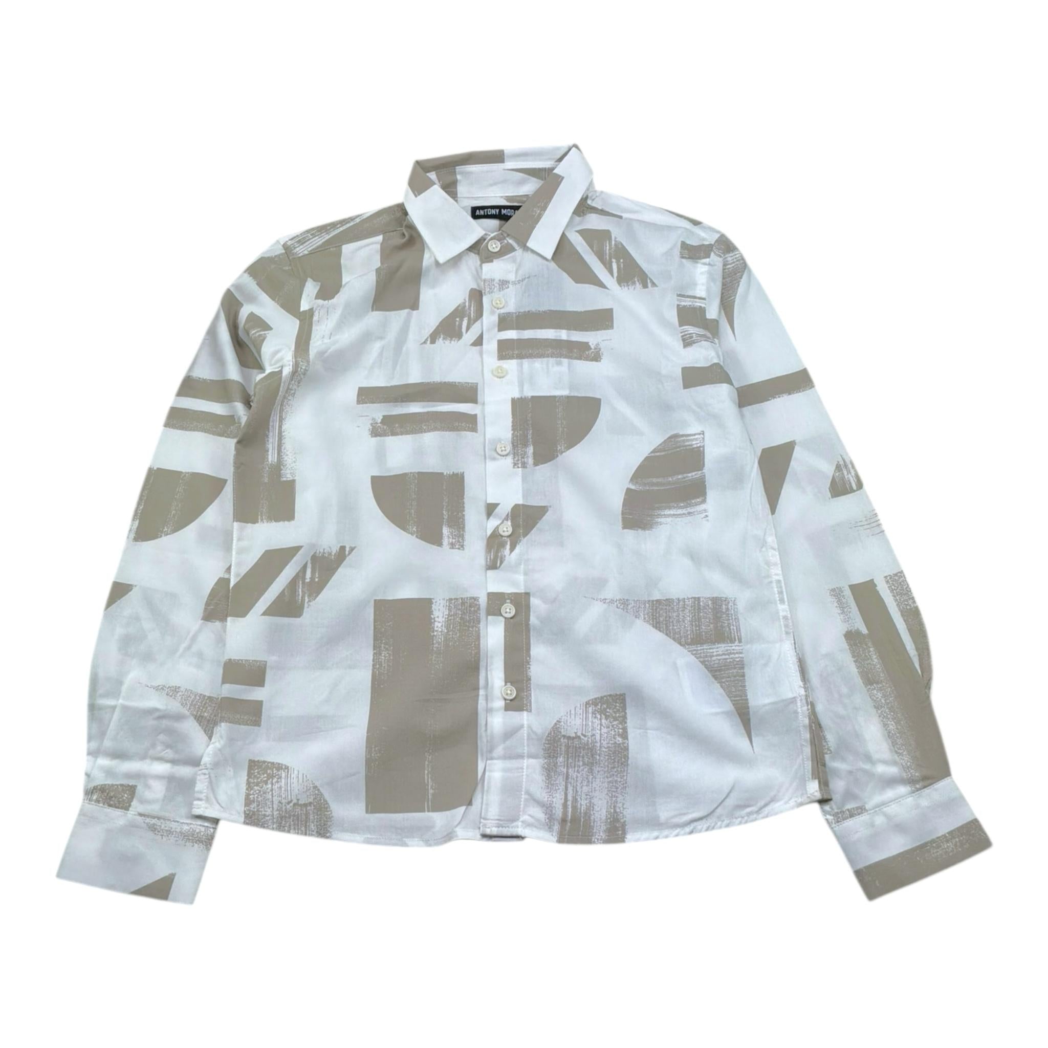 Cesare Paciotti Camicia Tinta Unita con Stampa per Bambino CMP5159J BIANCO CESARE PACIOTTI 