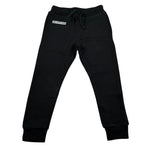 Dsquared2 Pantalone Tuta Tinta Unita con Logo per Bambino DQ2527 NERO DSQUARED2 