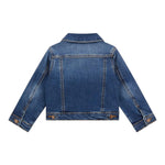 Guess Giubbino In Denim Tinta Unita per Neonato N4RL07D4GV0 BLU GUESS 