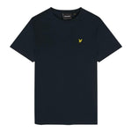 Lyle&Scott T-Shirt Tinta Unita con Logo per Bambino 48067 NERO LYLE&SCOTT 