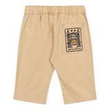 Moschino Pantalone Tinta Unita con Elastico In Vita per Neonato MUP05D BEIGE MOSCHINO 