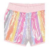 Billieblush Short Tinta Unita con Paillettes per Neonata U21067 ROSA BillIEBLUSH 