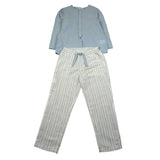Barcellino Completo 2 Pezzi Camicia-Pantalone Bicolore per Bambino 120813 BIANCO/AZZURRO BARCELLINO 
