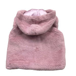 FUN & FUN pelliccia giromanica tinta unita con zip Rosa per Bambina FBWA0076 ROSA FUN & FUN 