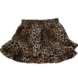 Saint Barth Gonna Stampa Fantasia Maculata per Bambina EIVISSAJR MARRONE SAINT BARTH 