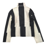 TO be too maglia bicolore con fantasia astratta Bianco/nero per Bambina TFJF24M517 BIANCO/NERO TO be too 