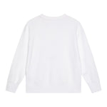 MAISON MARGIELA felpa girocollo tinta unita con stampa Bianco per Bambino M60681X BIANCO MAISON MARGIELA 