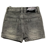 Iceberg Bermuda Tinta Unita In Denim con Girovita Regolabile per Bambino BMICE5108BJ GRIGIO ICEBERG 