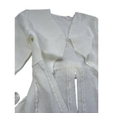 Mimilu' Cardigan Tinta Unita per Bambina 704 PANNA MIMILU' 