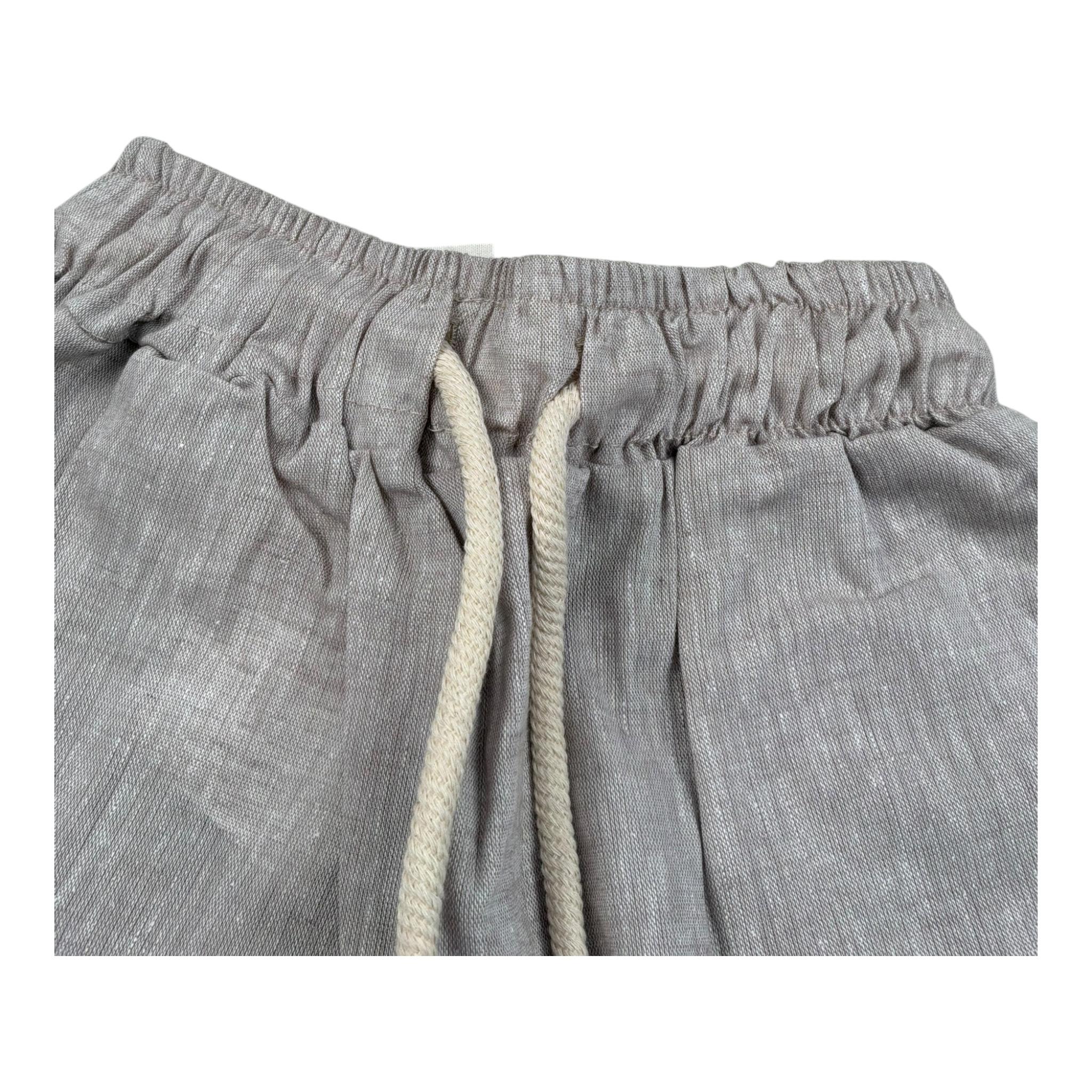 Louis Dieudonne' Bermuda Tinta Unita con Elastico In Vita per Bambino LDBE01X BEIGE LOUIS DIEUDONNE' 