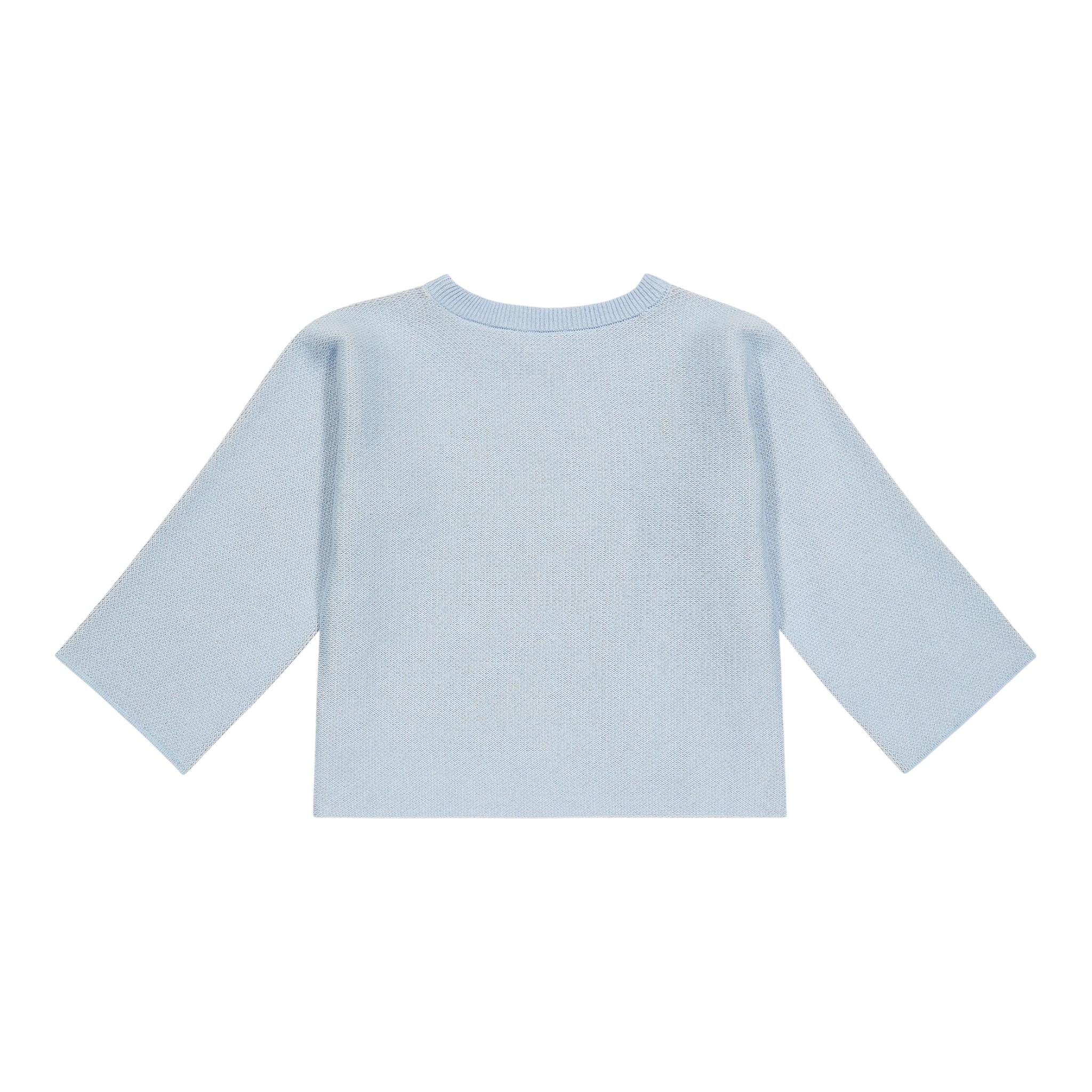 STELLA McCARTNEY maglia girocollo stampa fantasia Azzurro per Bambina TT9A00 AZZURRO STELLA McCARTNEY 