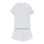 Il Gufo Completo 2 Pezzi Camicia-Bermuda Tinta Unita per Neonato P25DP517L6009 BIANCO IL GUFO 