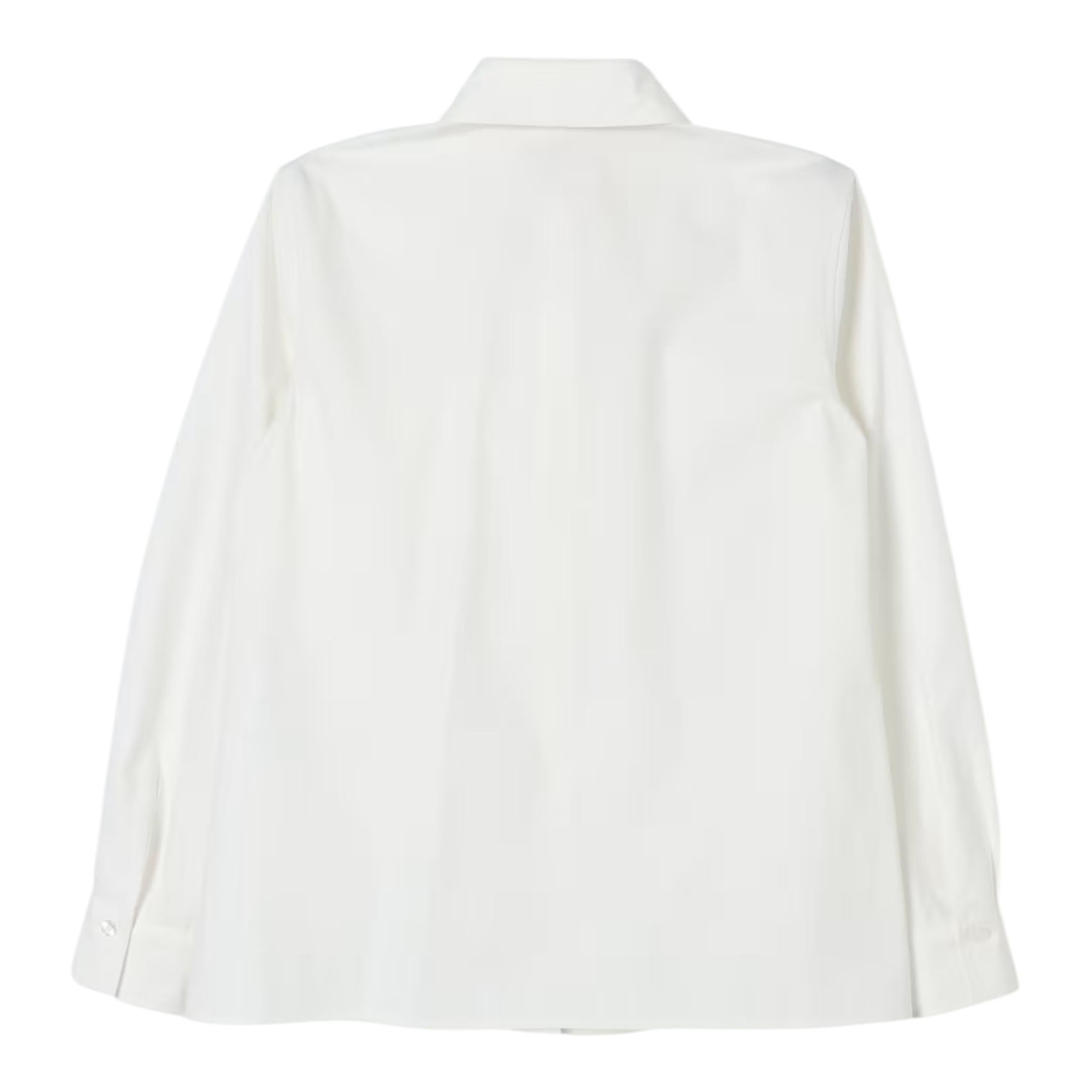 ELISABETTA FRANCHI camicia manica lunga tinta unita Panna per Bambina EFCA245 PANNA ELISABETTA FRANCHI 