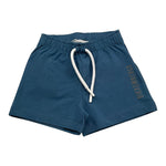 Bikkembergs Bermuda Tinta Unita con Stampa Logo per Neonato BK2177 BLU BiKKEMBERGS 