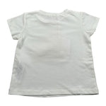 Liu Jo Tshirt Girocollo tinta unita con Stampa Bianco per Neonata KA4011 BIANCO LIU JO 