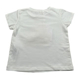 Liu Jo Tshirt Girocollo tinta unita con Stampa Bianco per Neonata KA4011 BIANCO LIU JO 