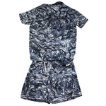 Just Cavalli Completo 2 Pezzi Camicia-Bermuda per Bambino JBP26168CE BLU JUST CAVALLI 