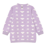 JOHN RICHMOND abito tinta unita girocollo con stampa Lilla per Neonata RIA24008VE LILLA JOHN RICHMOND 