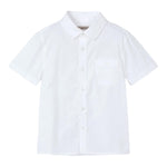 Mayoral Camicia Mezza Manica Tinta Unita per Bambino 3112 BIANCO MAYORAL 