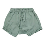 Laranjinha Short Tinta Unita con Elastico In Vita per Neonata 92908V5802U63 VERDE LARANJINHA 