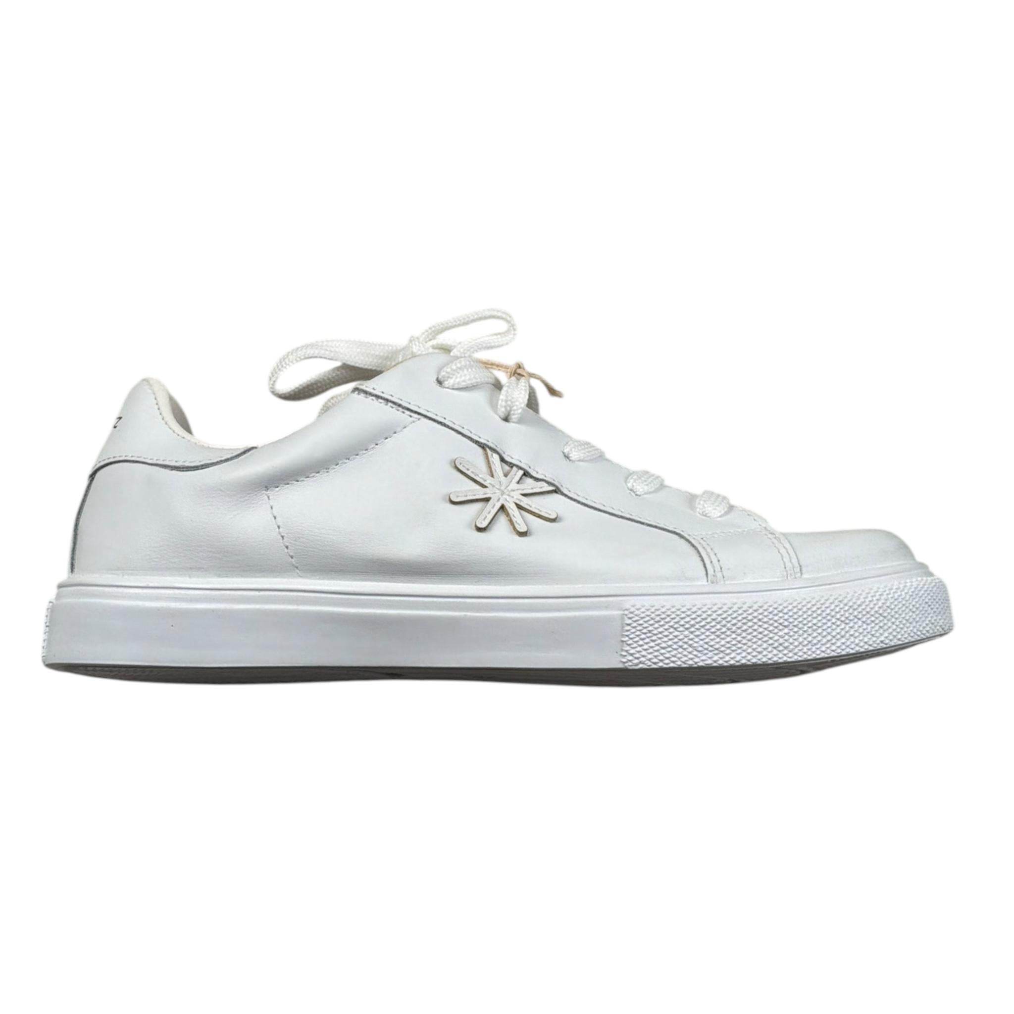 Manuel Ritz Sneakers Tinta Unita con Lacci per Bambino MR2465 BIANCO MANUEL RITZ 