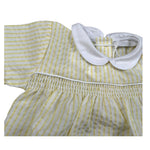 Coccode Pagliaccetto Fantasia A Righe Bicolore per Neonato C55147 BIANCO/GIALLO COCCODE 