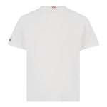 Saint Barth T-Shirt Girocollo Tinta Unita con Stampa per Neonato TSH00010467 BIANCO SAINT BARTH 