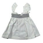 Please Camicia Giromanica Tinta Unita per Neonata CC00300G71 BIANCO PLEASE 