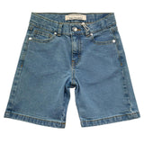 Trussardi Bermuda In Denim Tinta Unita con Girovita Regolabile per Bambino TBP26021BE AZZURRO TRUSSARDI 