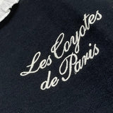 LES COYOTES DE PARIS felpa tinta unita con colletto Nero per Bambina 12221150 NERO LES COYOTES DE PARIS 