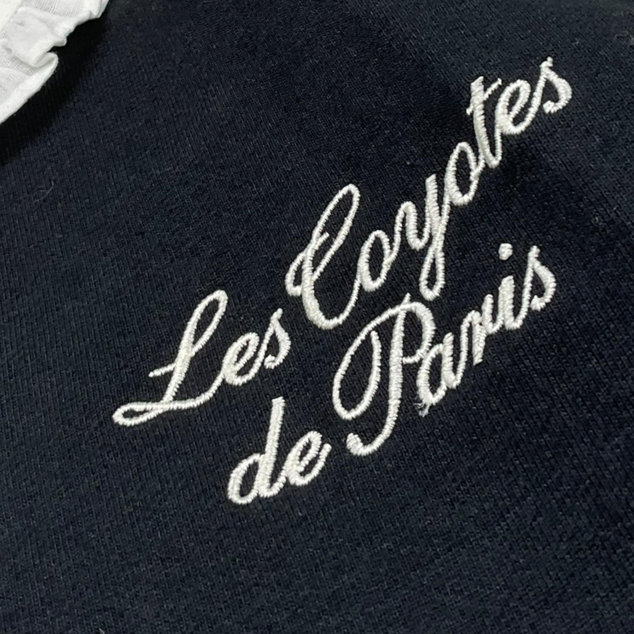 LES COYOTES DE PARIS felpa tinta unita con colletto Nero per Bambina 12221150 NERO LES COYOTES DE PARIS 